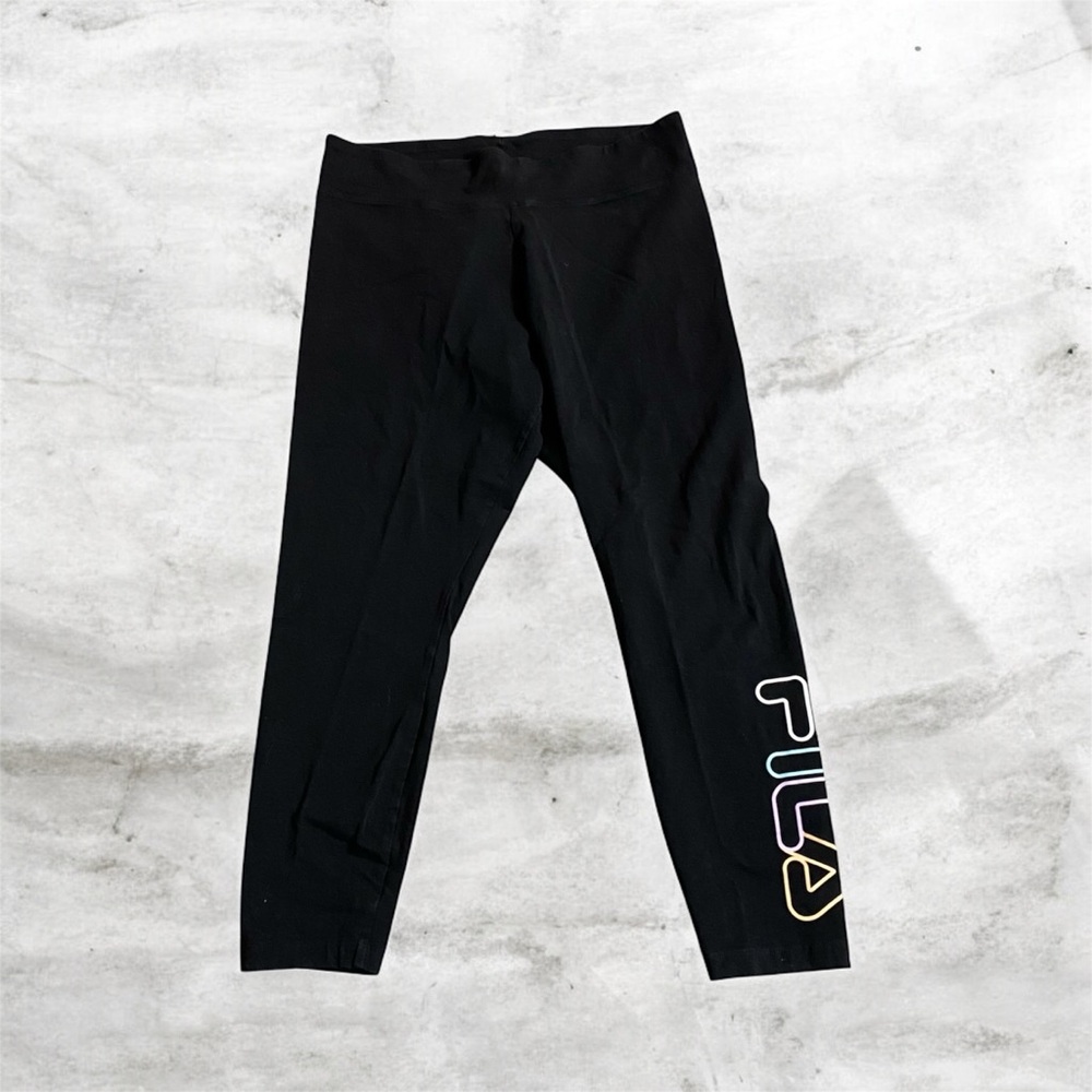 Fila Women’s Black Leggings with Logo